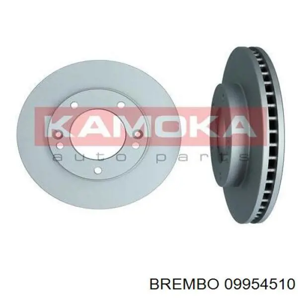 Диск переднього гальма Brembo 09954510 ціна, від 36.40 USD