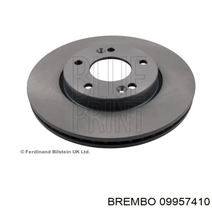 09957410 Brembo диск гальмівний передній