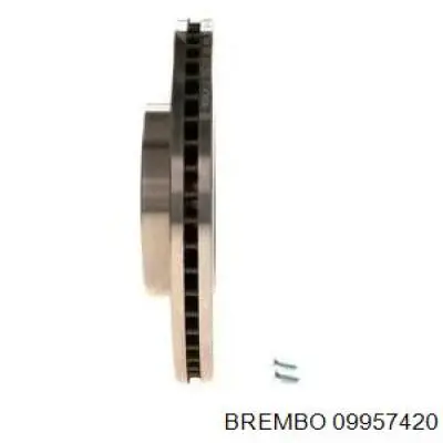 Купити 09957420 Brembo Ротор гальмівний
