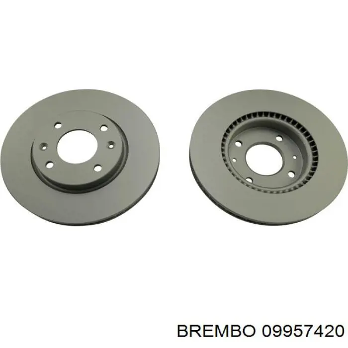 09957420 Brembo диск гальмівний передній