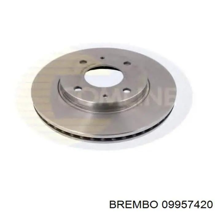 Гальмівні диски передні 09957420 Brembo