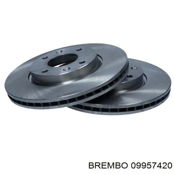 Купити 09957420 Brembo Ротор гальмівний