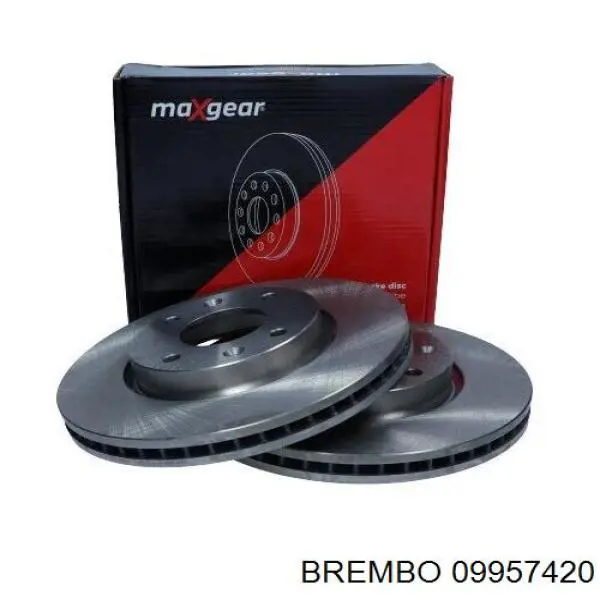 Гальмівні диски передні 09957420 Brembo