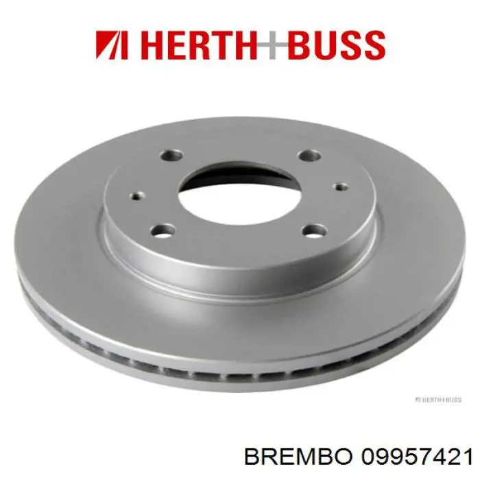 Купити 09957421 Brembo Ротор гальмівний
