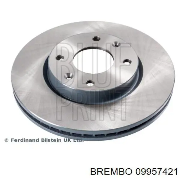 Диск гальмівний передній 09957421 Brembo