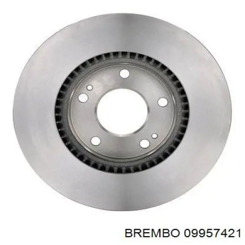 Диск гальмівний передній Brembo 09957421