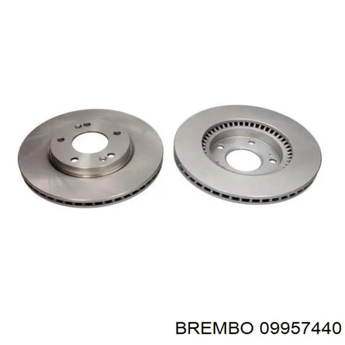 Гальмівні диски передні 09957440 Brembo