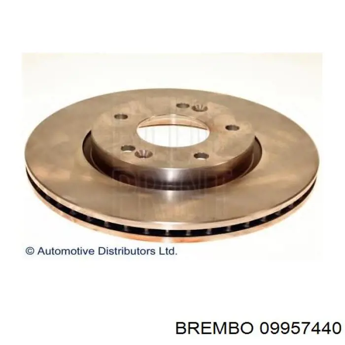 Купити 09957440 Brembo Ротор гальмівний