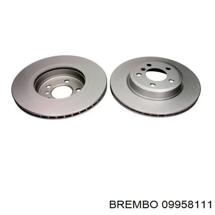 09958111 Brembo диск гальмівний передній