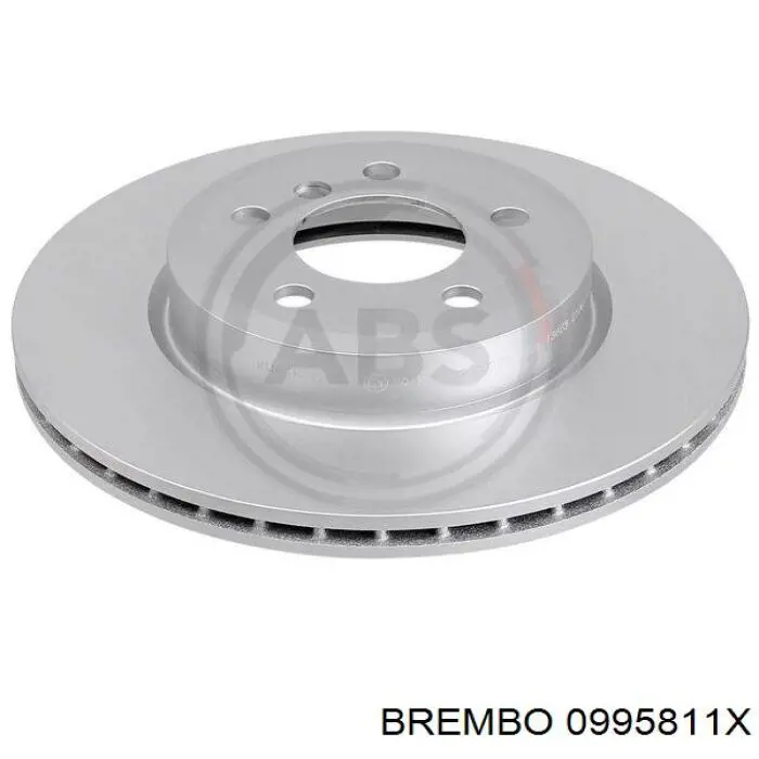 Диск переднього гальма Brembo 0995811X ціна, від 81.97 USD