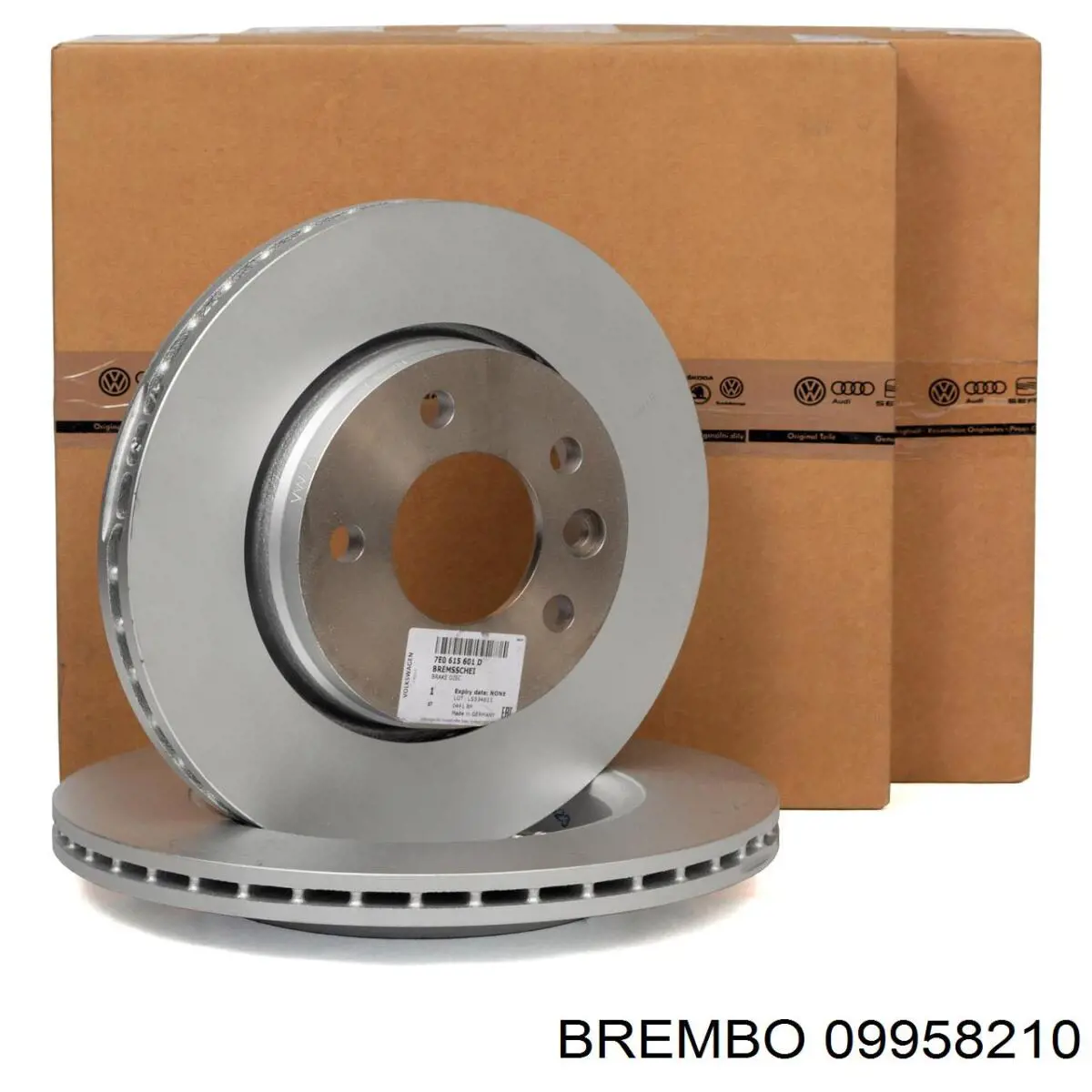 Гальмівні диски 09958210 Brembo