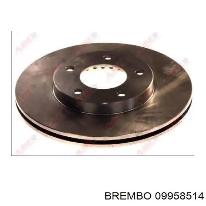09958514 Brembo Гальмо дискове переднє