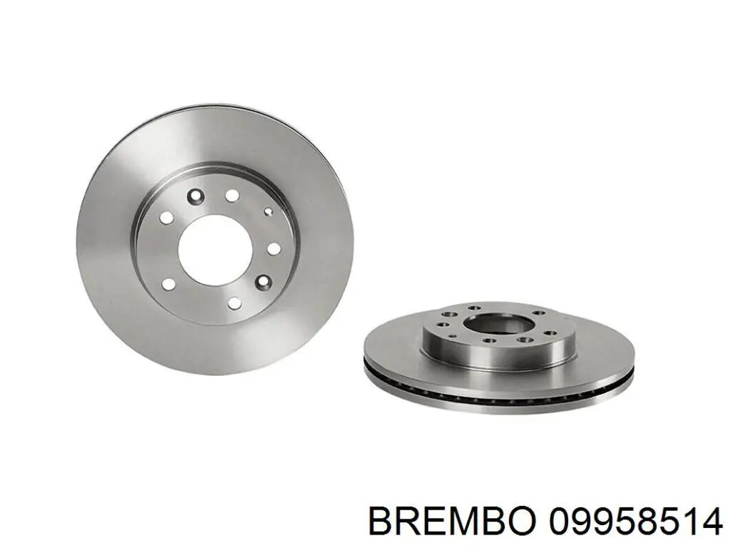 Купити 09958514 Brembo Ротор гальмівний