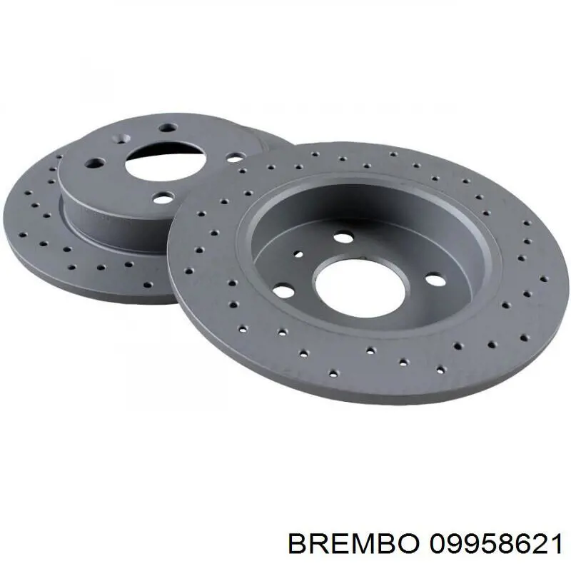 09958621 Brembo Гальмо дискове переднє