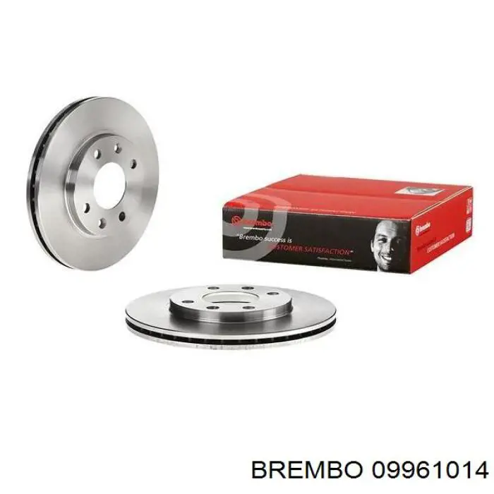 Диск гальмівний передній 09961014 Brembo