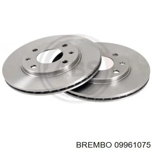 Гальмівні диски передні 09961075 Brembo