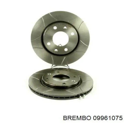 09961075 Brembo диск гальмівний передній
