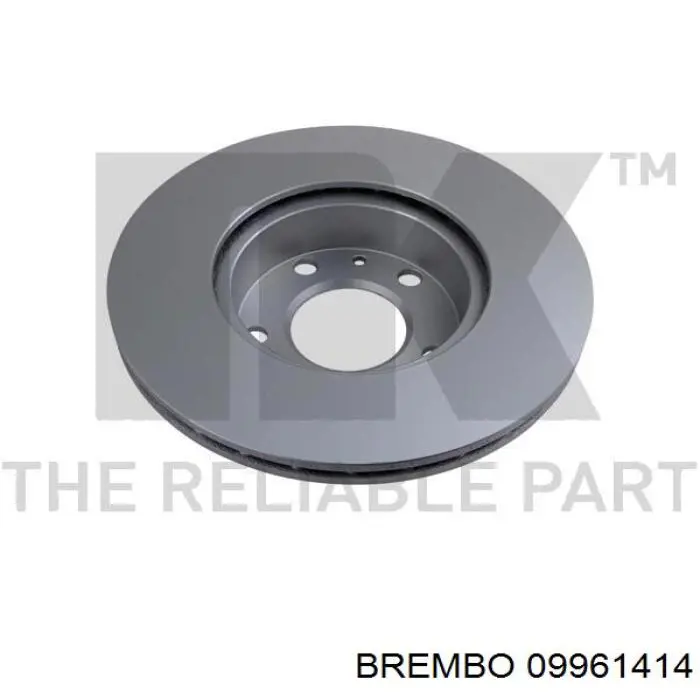 Купити 09961414 Brembo Ротор гальмівний