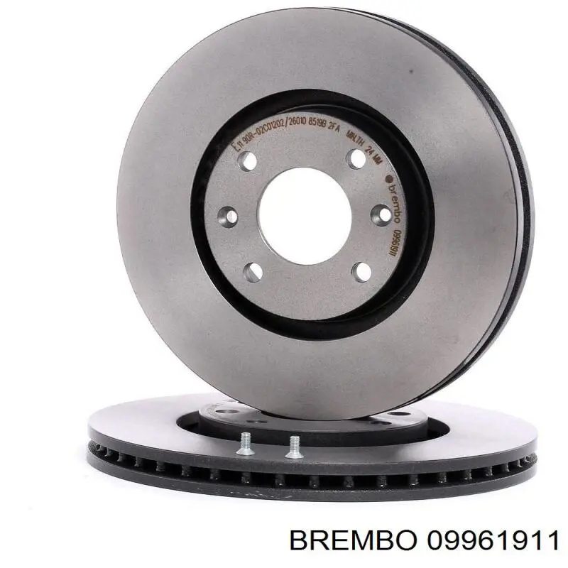 Диск переднього гальма Brembo 09961911 ціна, від 43.31 USD