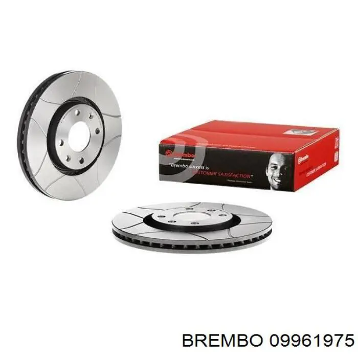 09961975 Brembo диск гальмівний передній
