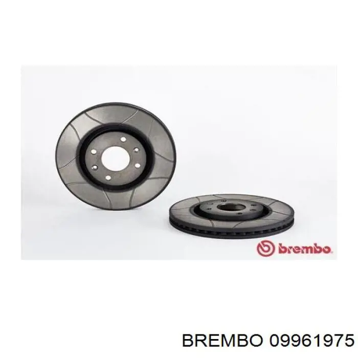 Диск гальмівний передній Brembo 09961975