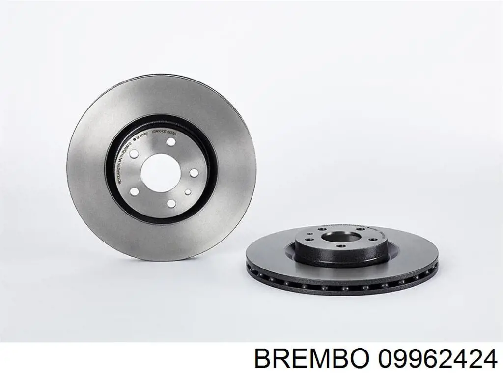 09962424 Brembo диск гальмівний передній