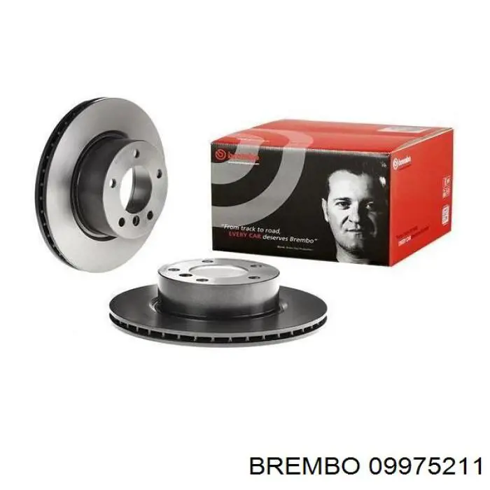 Диск гальмівний передній 09975211 Brembo