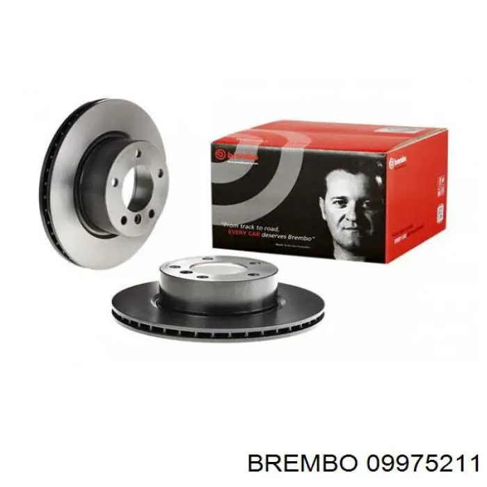 Купити 09975211 Brembo Ротор гальмівний