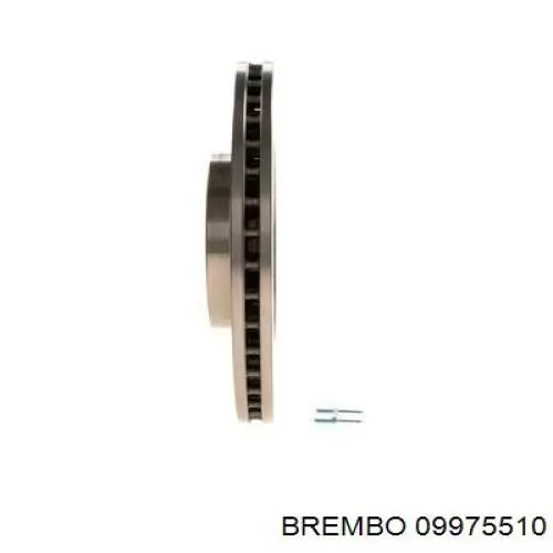 Диск переднього гальма Brembo 09975510 ціна, від 49.77 USD
