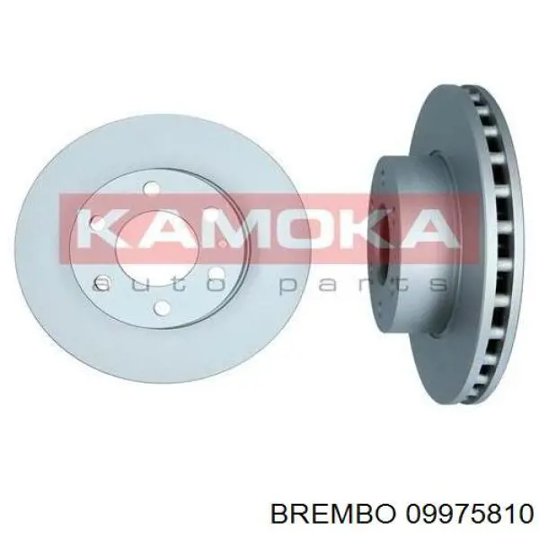 Гальмівні диски передні 09975810 Brembo