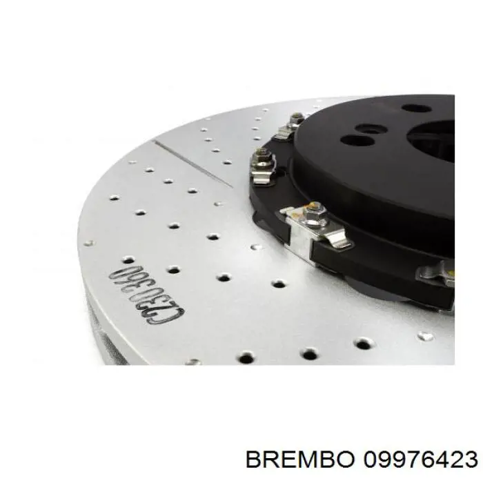 09976423 Brembo Гальмо дискове переднє