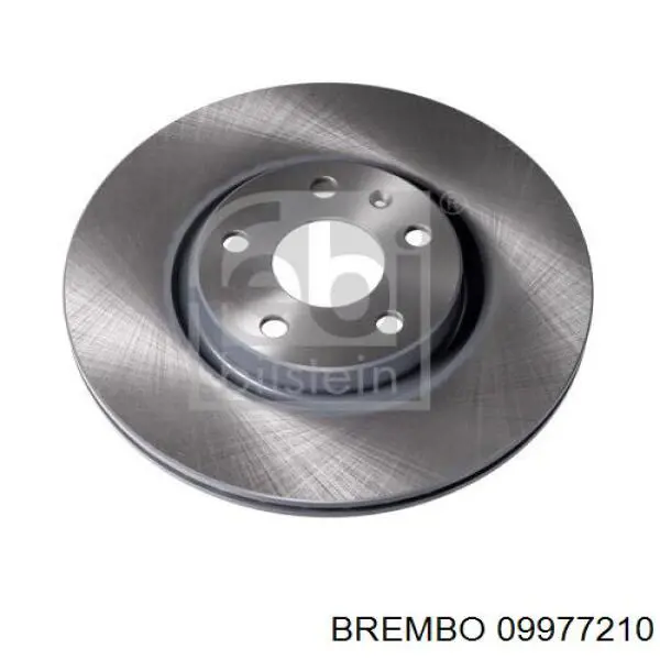 Купити 09977210 Brembo Ротор гальмівний
