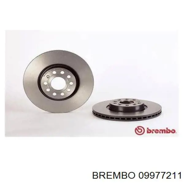 Купити 09977211 Brembo Ротор гальмівний