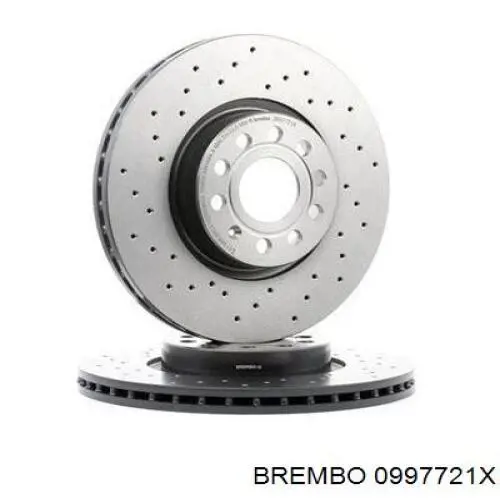 Купити 0997721X Brembo Ротор гальмівний