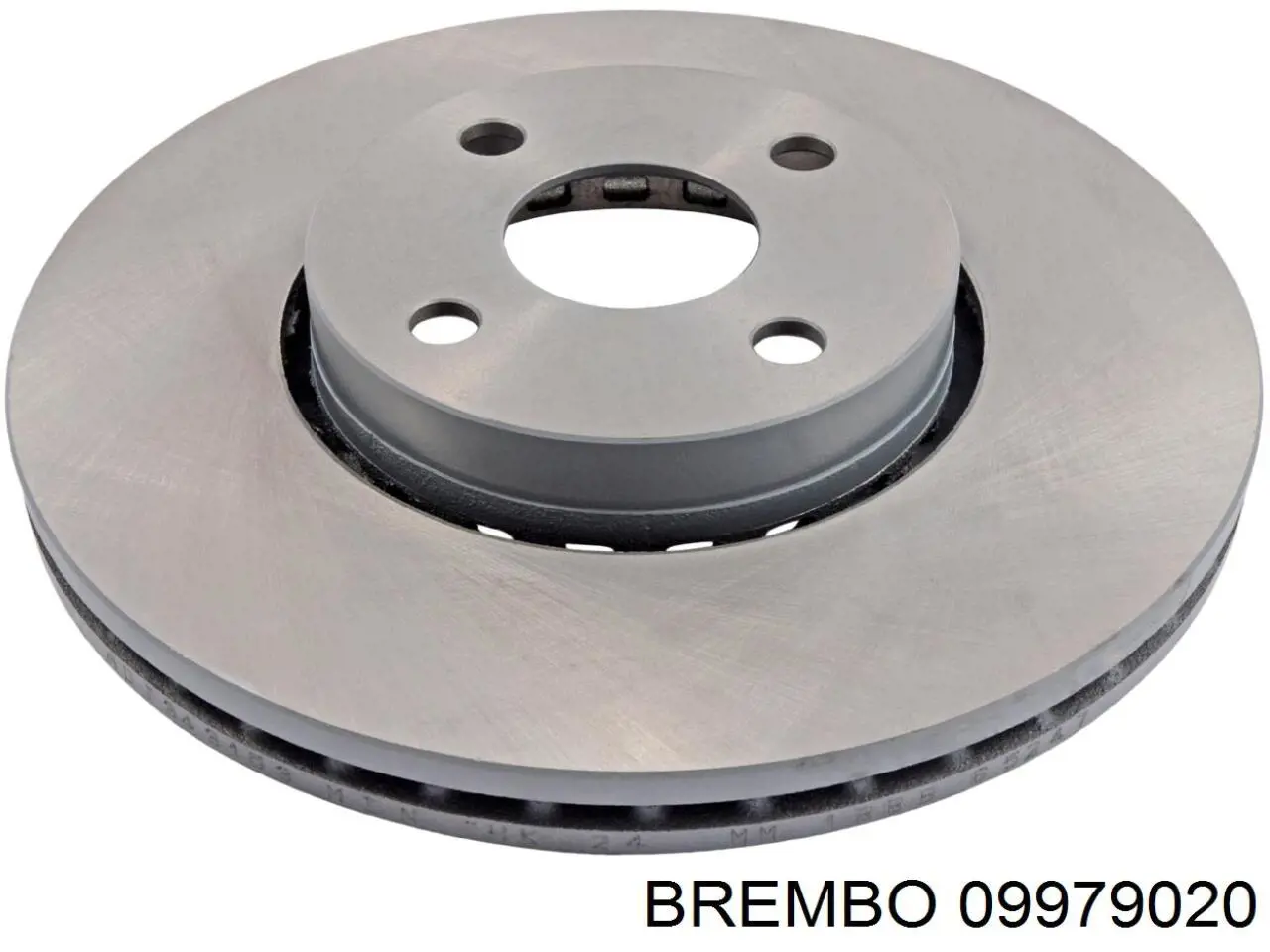 Диск гальмівний передній 09979020 Brembo