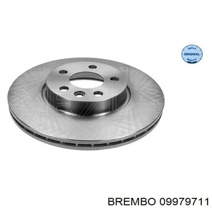 09979711 Brembo Гальмо дискове переднє