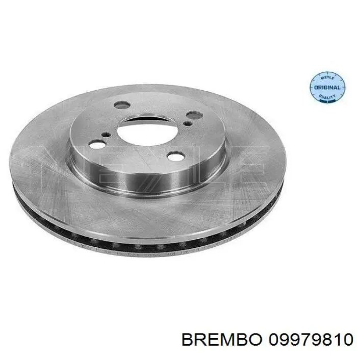 09979810 Brembo Гальмо дискове переднє