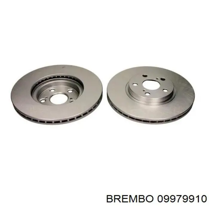 Гальмівні диски передні 09979910 Brembo