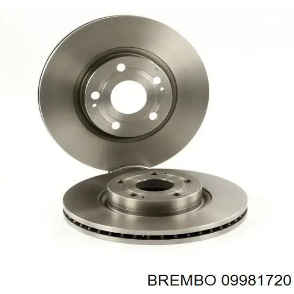 09981720 Brembo диск гальмівний передній