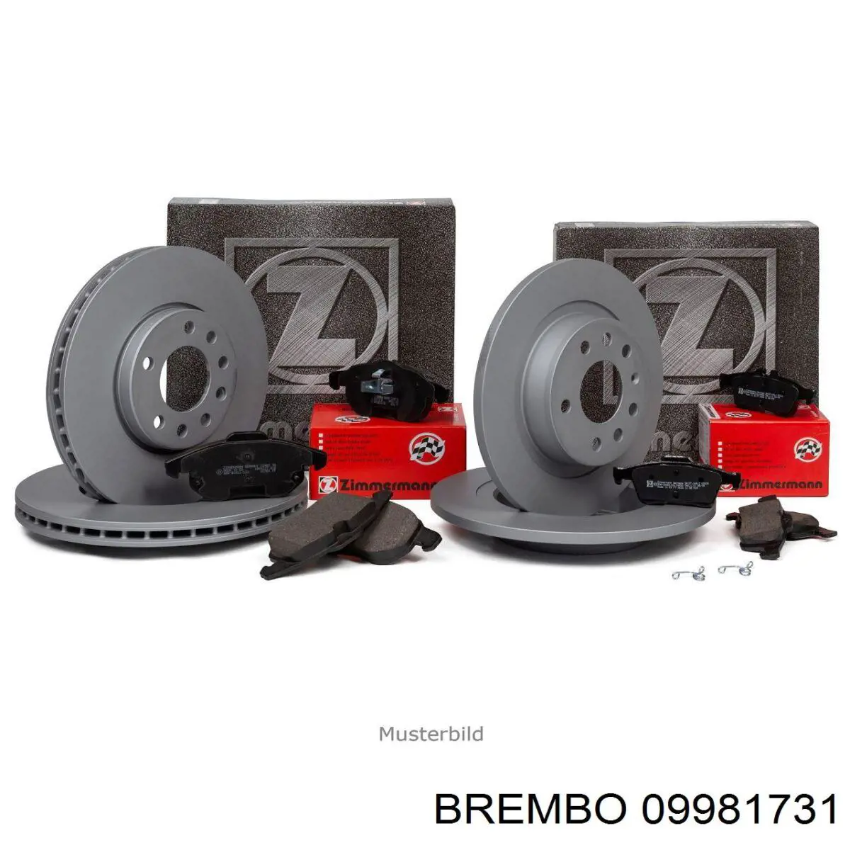 Гальмівні диски передні 09981731 Brembo