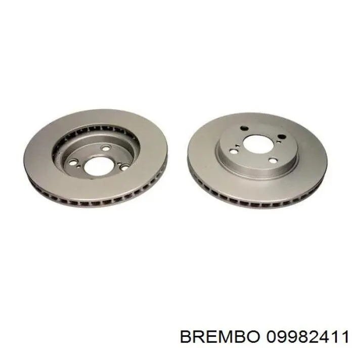 Гальмівні диски передні 09982411 Brembo
