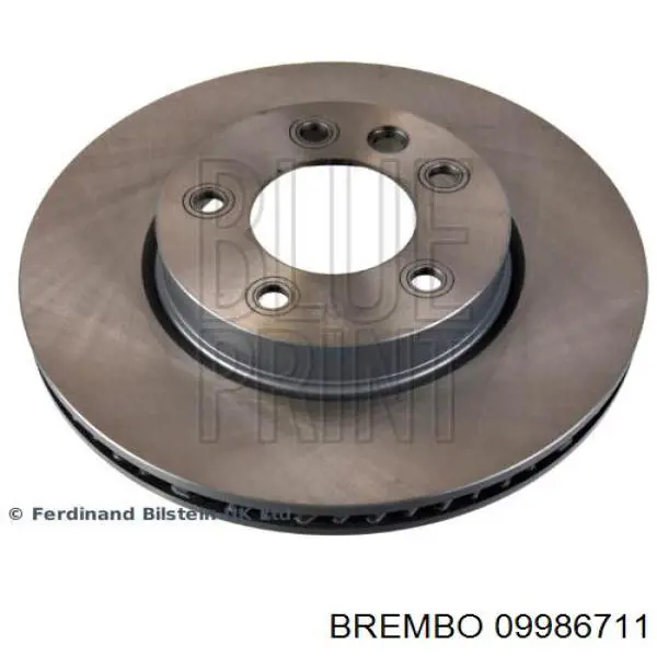 Диск переднього гальма Brembo 09986711 ціна, від 89.85 USD