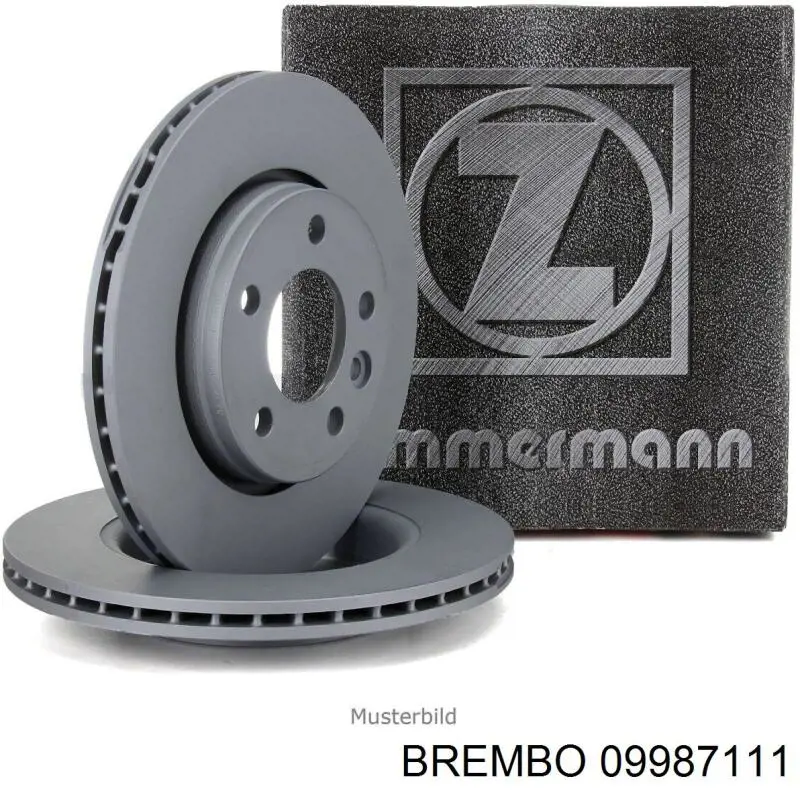 Гальмівні диски 09987111 Brembo