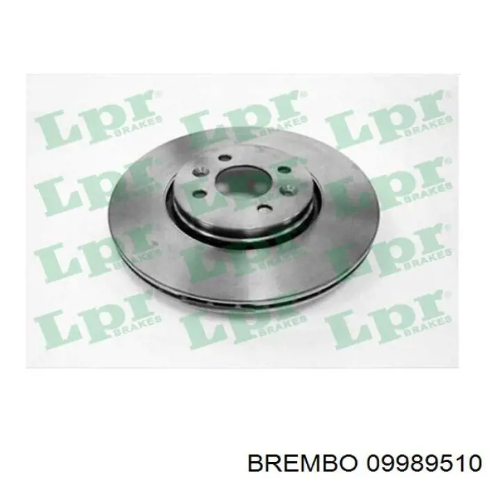 Диск гальмівний передній Brembo 09989510