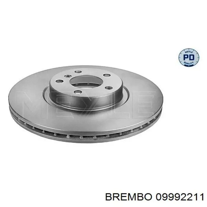 Купити 09992211 Brembo Ротор гальмівний