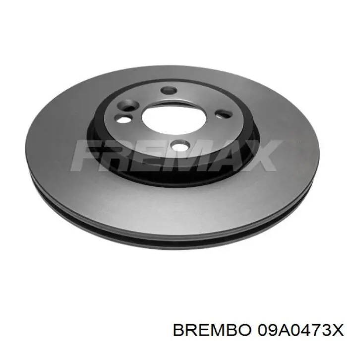 Диск переднього гальма Brembo 09A0473X ціна, від 45.83 USD