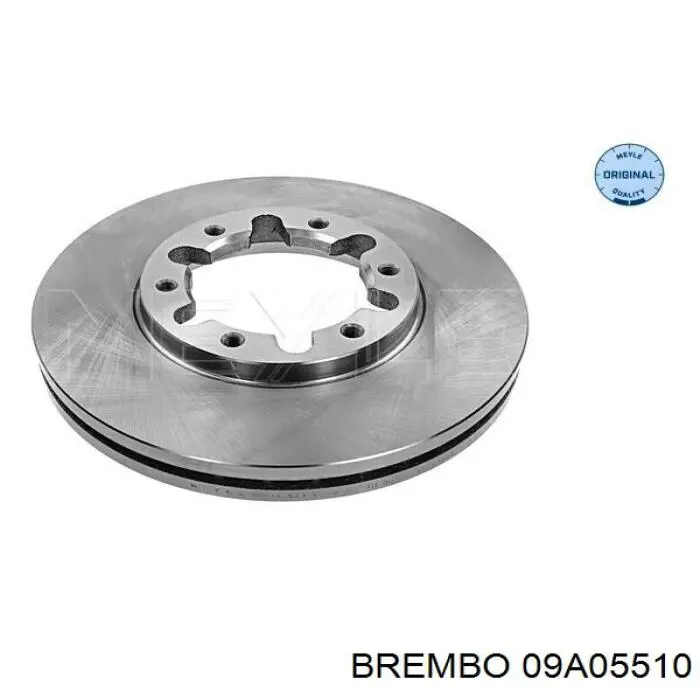 Диск гальмівний передній Brembo 09A05510