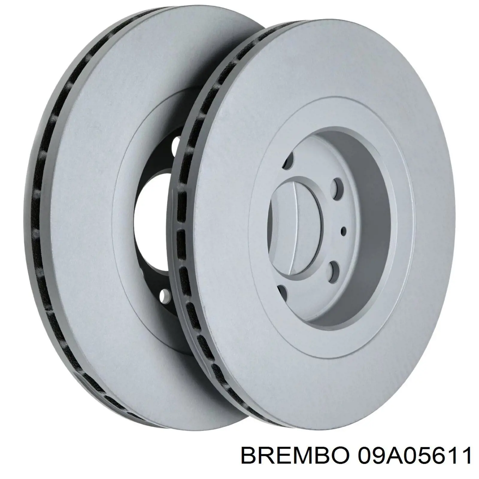 Купити 09A05611 Brembo Диск заднього гальма