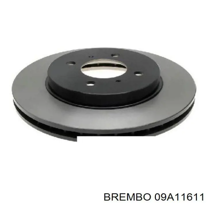 Диск гальмівний передній 09A11611 Brembo