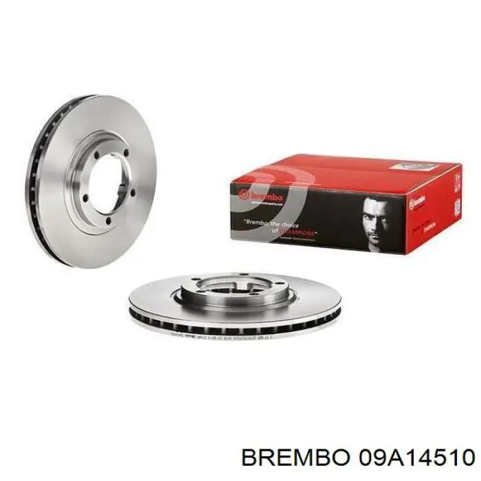 Диск гальмівний передній 09A14510 Brembo